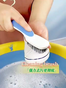 Bàn chải vệ sinh Giày dép đa năng có tay cầm - Lông bàn chải nhựa mịn làm sạch
