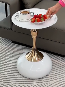 Modern coffee table single layer coffee tablenext to central desk balcony living room lowtable