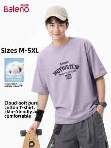 BALENO | Light Purple Cotton T-Shirt