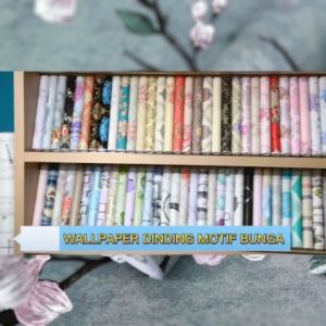 DCH - Wallpaper Stiker Dinding High Premium Quality 45cm x 1m Wallpaper Premium - MOTIF RANDOM