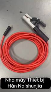 【T】300cm-10M Welding Wire Cable 300A Welding Cable 10 Meters Heavy Duty Power Welding Tools Electrode Holder Brass Iron Welding