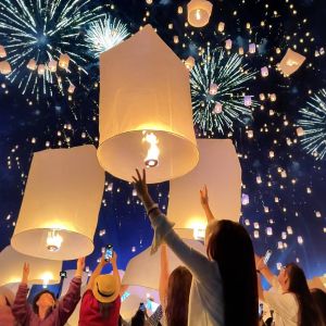 NAIFUNA | Flame Retardant Large Wish Lantern