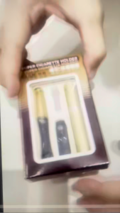 Yajue YJ015 Pipa Saringan Asap Isi Ulang Pipe Holder Khusus 8mm