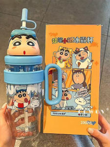 Túi Đựng Nước Plastc Ice Dominator Có Thìa Dung Tích Lớn Thiết Kế Hoạt Hình Túi Đựng Nước PP Tritan Silicone Đồ Dùng Ăn Uống Hàng Ngày