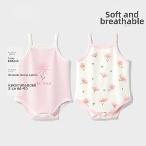 Summer Thin Sleeveless Baby Onesie