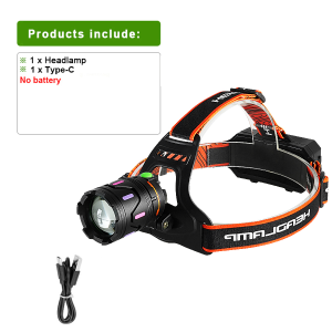 99000000LM Super Powerful Headlight Outdoor Strong Light Head Flashlight Rechargeable LED Headlamp Outdoor Zoom Camping Lantern