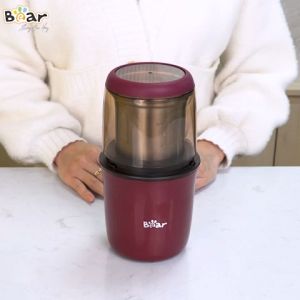 Máy Xay Hạt Khô Mini Đa Năng Máy Xay Hạt Cà Phê - Tiêu - Hạt Ngũ Cốc - Gia vị BEAR MDJ-A02G3 (Bản Quốc tế)_Bảo Hành 18 Tháng