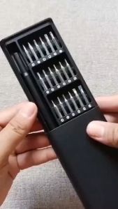 Obeng Set 24 in 1 Screwdriver Kit Hardware Tools / Obeng Set Multifungsi Magnetic Bits / Obeng Set Premium Baut Kecil Reparasi Hp Laptop Jam Tangan / Obeng Service Hp