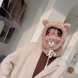 Promo Topi Kupluk + Syal Leher Bahan Kasmir Hangat Topi Kupluk