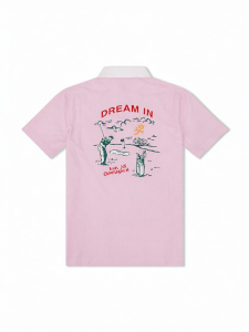 CASTELBAJAC GOLF | Short Sleeve Lightweight Breathable Vintage Polo Shirt