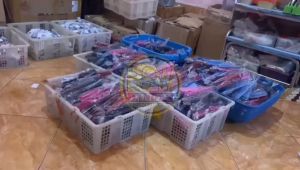 ( isi 50 pcs ) Souvenir SISIR SIKAT kemas PLASTIK Kartu Ucapan Suvenir Murah Makassar