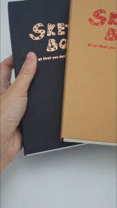 Potentate Sketchbook Exposed Bound A5 Soft Cover Buku Sketsa