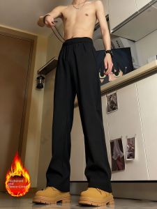 Windproof Fleece Thickened Work Pants