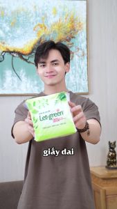 Combo Bao Khăn ăn cao cấp 33*33cm Let-green 100 Tờ/Bao