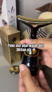 ALAT PIJAT WAJAH 3 IN 1: Alat Pijat Pengencang Kulit Wajah dan Leher dan Mata - Alat Perawatan Wajah