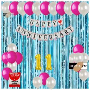 Set Dekorasi Pesta Balon Putih Mix Ulang Tahun & Pernikahan