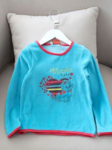 ชุดนอนเด็กผ้ากำมะหยี่ลายทางคอตตอนแขนยาวทรงหลวมฤดูใบไม้ผลิและฤดูใบไม้ร่วง ชุดนอนเด็กชายและเด็กหญิง