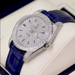 【START】Gypsophila Mens Watch Official Authentic Diamond Watch Waterproof Automatic Mechanical Watch Date Week Function