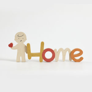 Couple Style Creamy Decorative Accessories Living Room TV Cabinet Home Decoration Couples Desktop Sculptures Creative Handmade