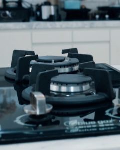 Blue Gaz Built in Hob Crystal Kompor 2 Tungku