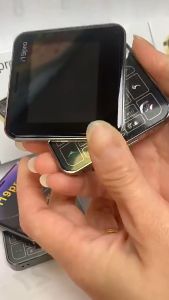 【Fast Deliver】Original Rotating mobile phone i19 pro 3G dual card Sliding cover Keypad Basic Phone