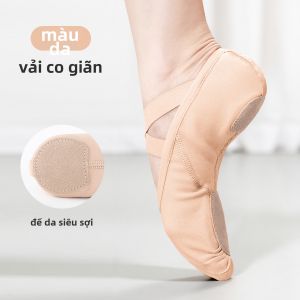 QINANXI | Giày Mềm Đế Dẻo Cho Nhảy Múa Cổ Điển & Ballet