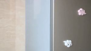 Stiker Gembok Tempel Kunci Pengaman Anak Penutup Pintu Kulkas Laci Lemari Tempel Furniture Multifungsi Adhesive Smart Cabinet Lock Universal