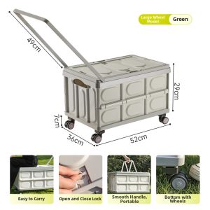 Foldable Large Capacity Storage Box for Picnics