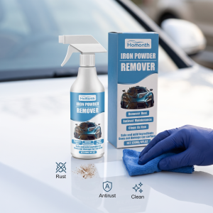 Iron Powder Remover Elimination Rust Iron Buildup Anti-Oxidation Restore Smooth Surface Prevent Corrosion Car Wheel Rim Cleaner
