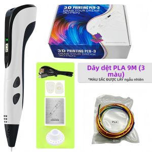 Bút 3D Thế Hệ Thứ 3 Siêu Bút In 3D Có Màn Hình LED Hiển Thị 1.75 Mm PLA Dây Tóc Có Thể Điều Chỉnh Tốc Độ Trẻ Em Sinh Nhật Quà Tặng Giáng Sinh
