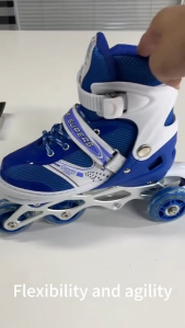 kasut roda budak perempuan murah gila skating shoes roller skate shoes for adult safety gear for kid