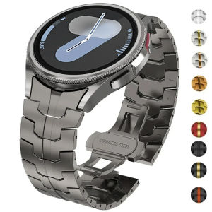 Stainless Steel Strap for Samsung Galaxy Watch 7 6 5 4 40mm 44mm 6 Classic 43mm 47mm 5Pro 45mm No Gaps Metal Band Quick Bracelet