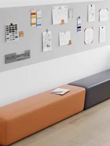 Lobby Reception Soft Package Sofa Bench Combination