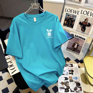 Áo Thun Cotton Tay Ngắn Mùa Hè Cho Nam Dáng Rộng Thoải Mái in Họa Tiết Thời Trang Thường Ngày Cho Cặp Đôi