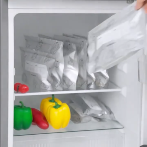 【Original+24hours delivery】30pcs Reusable Aluminum Foil Food Storage Bags with Zipper Refrigerator Zip Pouch Self-Sealing Fresh Keeping Bag for Fruits & Vegetables Milk Meats Food Vacuum Packaging