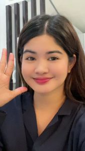 HB Jewelry SELENA Crescent Moon 100 Love Language Projection Pendant Chain Necklace Fashion Accessories - XL00016