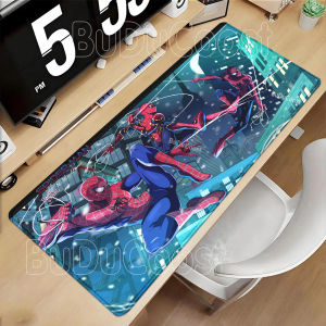 Bandai | S-Spider-Mans Super Hero Mousepad HD Printing Computer Gaming Locking Edge Non-slip Base Mouse Pad XXL Keyboard Offices Desk Mat