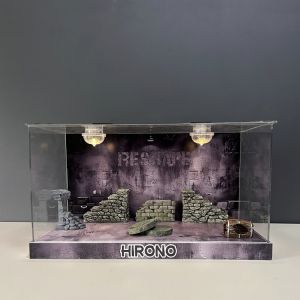 HIRONO Little Wild 5th Generation Reshaped Collectible Figure Blind Box Scene Display Case Suitable for POPMART Bubble Monster