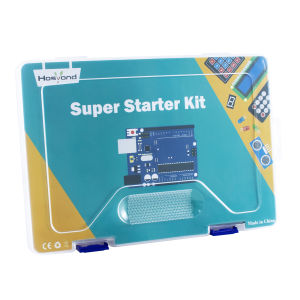 for Arduino UNO R3 Super Starter Kit Upgraded Version Learning Set LCD 1602 with Retail Box Tutorial