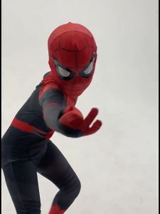 Spiderman Far From Home Costume Cosplay Superhero Bodysuit Jumpsuit Halloween Costume for Kids Boys Party Clothes