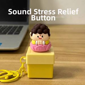 FANMIAO | Prank Quotes Sound and Light Keychain Toy