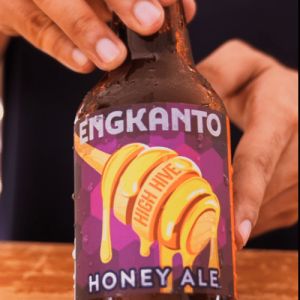 Engkanto Brewery High Hive Honey Ale  5.1% ABV Local Craft Beer  Floral & Sweet  World Beer Awards 2024 Winner