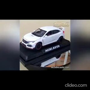 1:32 Honda Civic Type-R mainan budak kanak 玩具跑车汽车模型 Sport car model Baby &Toys Lelaki perempuan car accessories