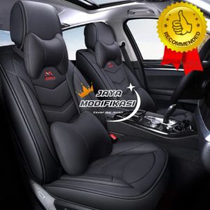Sarung jok mobil HR-V variasi tahun 2015-2021 full sett bahan Ferrari asli 100%.
