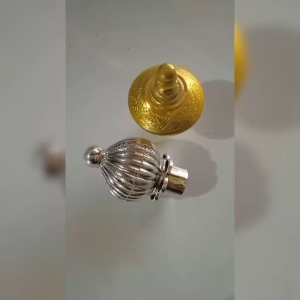 perbiji TUTUP KORDEN BULAT plastik endcap Endcup End cap Tutup Rel pilih warna silver gold end cup gorden aksesoris