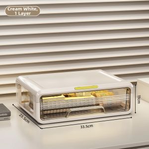 youqin | Large Capacity Drawer Style Desktop Storage Box