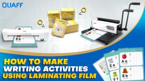 QUAFF Laminating Film A4 Size 80 Microns - 100 sheets per pack