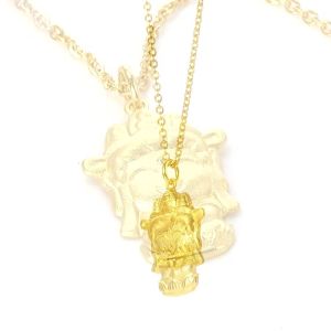 Chow Sang Sang 周生生 999.9 24K Pure Gold Cultural Blessings Price-by-Weight 2.24g Gold Buddha Pendant 89235P