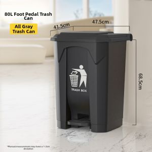 ABEPC | Large Capacity Step Pedal Trash Can