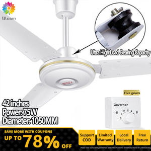 [COD]Diamond Ceiling Fan Stainless Steel 3 Blades 42/48/56 Inch Wall Control Warehouse Office Living Room Bedroom Ceiling Fan Multi-Speed Adjustable
